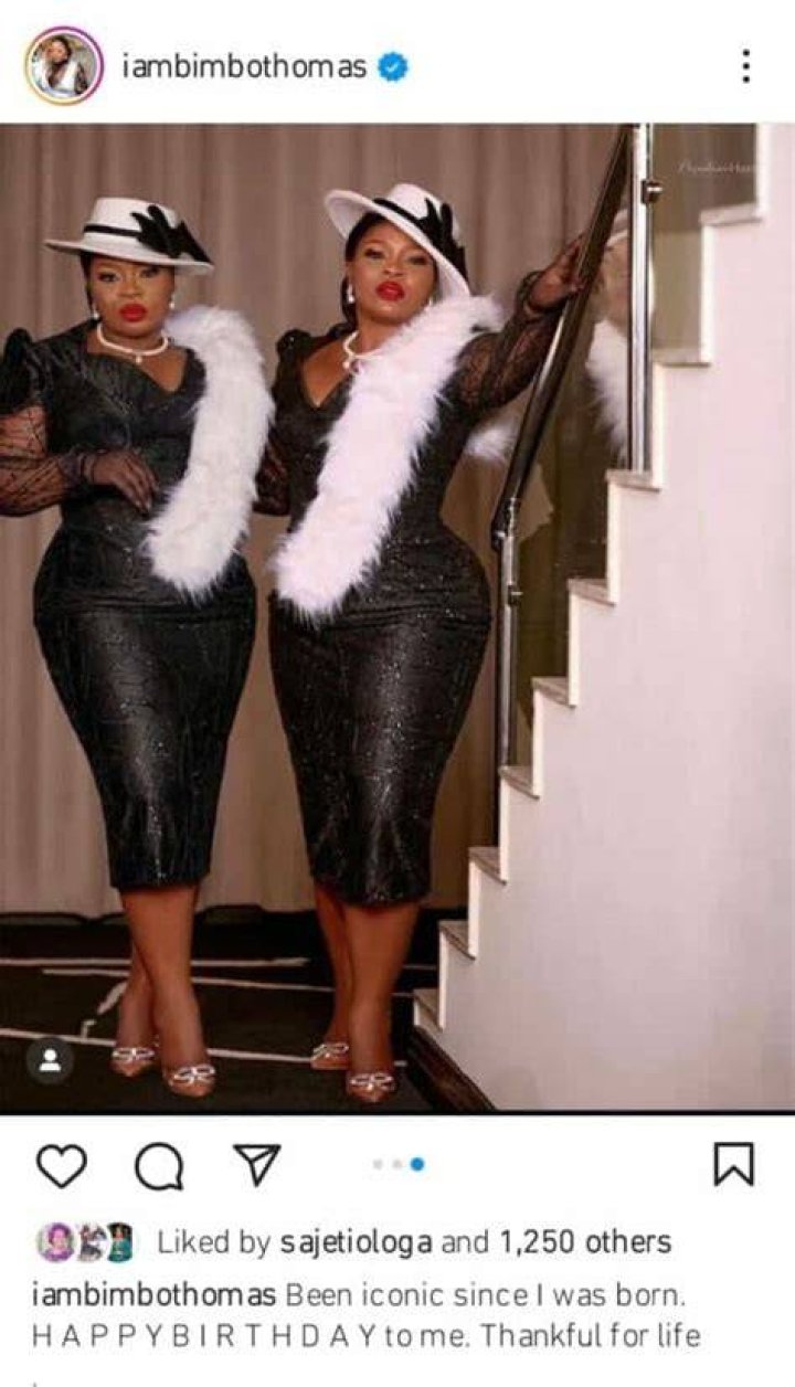 
Actress Bimbo Thomas Marks Birthday With Iconic Birthday Shoot 