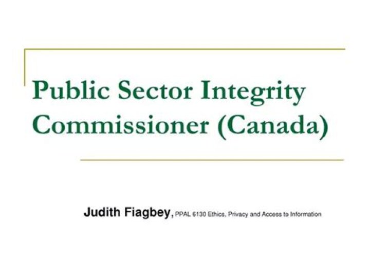 First Integrity Commissioner of Canada – Meet Christiane Ouimet