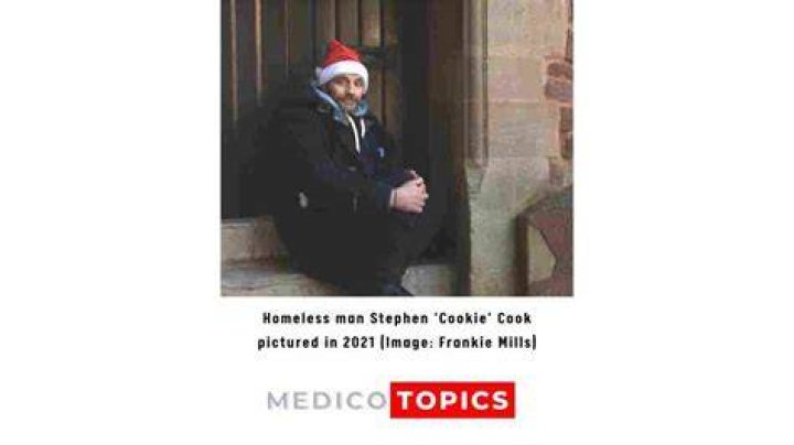 
Heart breaking: Hero Stephen Cook aka Cookie, a homeless once saved a man is a victim in Exeter stabbing 