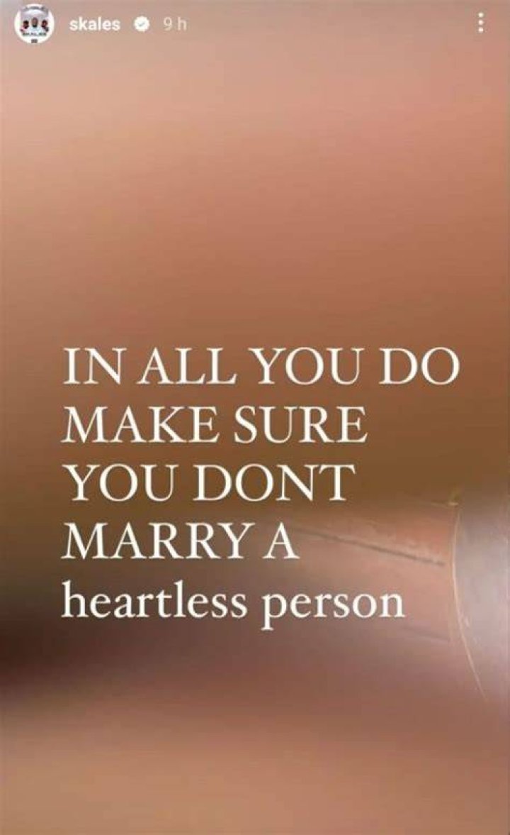 
‘In All You Do Don’t Marry A Heartless Person’- Skales Advice Single People 