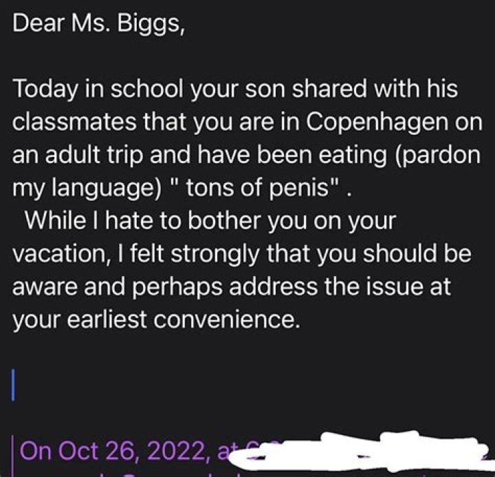 
Jenny Mollen’s Son Tells Class His Mom Was Enjoying ‘Tons of Penis’ After Eating Delicacy on Trip 