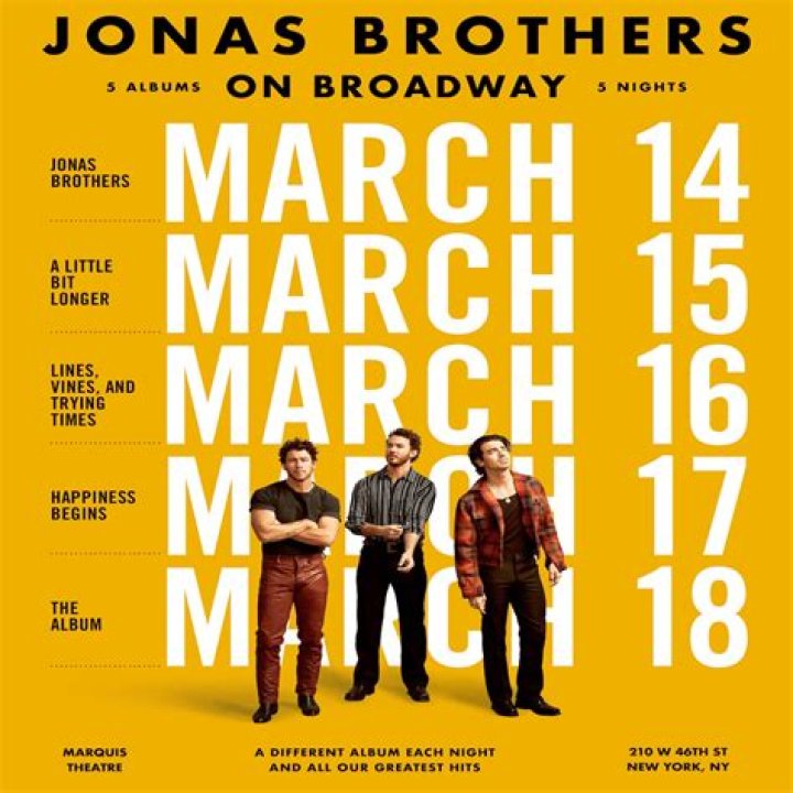 
Jonas Brothers announce Broadway Five-Night Residency concert: Dates, venue, ticket price, where to buy? 