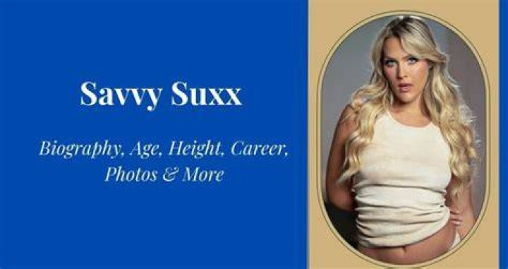
Savvy Suxx Height, Weight, Net Worth, Age, Birthday, Wikipedia, Who, Instagram, Biography 
