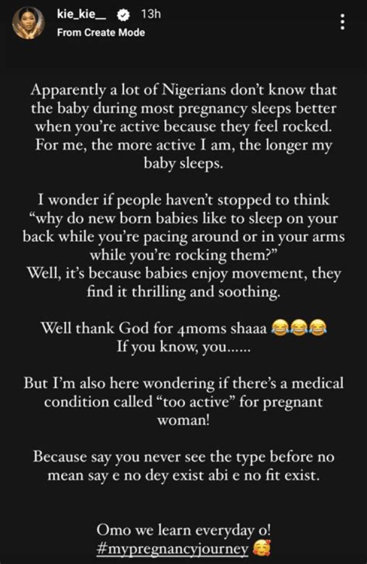 
Skit Maker, Kie Kie Schools ‘Online Doctor’ Who Claimed She Is Being Overly Active During Pregnancy 