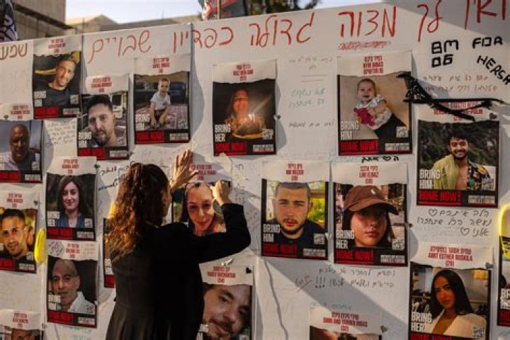 
Who is Farida El Hefni aka Farida Ibrahim? Columbia University student caught tearing down posters of kidnapped Israeli civilians by Hamas 